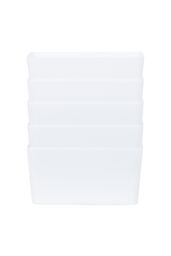 Wham Plastic Studio Basket 6.01 Rectangular in White - thumbnail 3