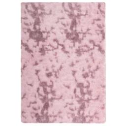 Berkfield Home Shaggy Rug High Pile NAVARRA Dusty Pink 120x170 cm Polyester - Size: Medium - thumbnail 2