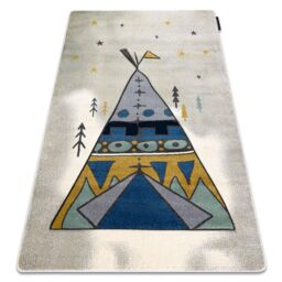 RugsX Petit Rug in Grey - Size: 140 cm x 190 cm - thumbnail 1