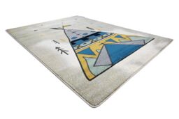 RugsX Petit Rug in Grey - Size: 140 cm x 190 cm - thumbnail 3