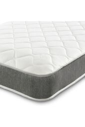 eXtreme Comfort Ltd Cooltouch Essentials Grey Memory Foam Hybrid Spring Mattress in Mid Grey - Size: EU Single - thumbnail 4
