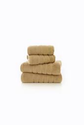 The Lyndon Company Rainham Supersoft Cotton Towel In Soft Absorbent Everyday Design in Mustard - Size: Bath Sheet - thumbnail 2