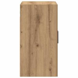 Berkfield Home Wall Cabinet Artisan Oak 60x31x60 cm Engineered Wood in Brown - Size: 60 x 31 x 60 cm - thumbnail 5