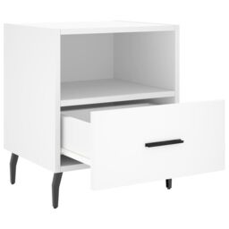 Berkfield Home Bedside Cabinets 2 pcs White 40x35x47.5 cm Engineered Wood - thumbnail 5