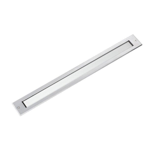 Netlighting Falls Integrated LED Recessed Outdoor Ground Light 2700K IP67 in Grey - image 1
