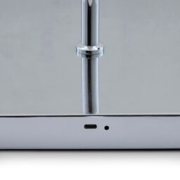 Pagazzi Lustre Polished Chrome Led Rechargeable Floor Lamp in Silver - thumbnail 7