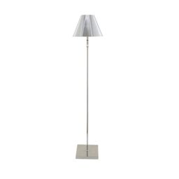 Pagazzi Lustre Polished Chrome Led Rechargeable Floor Lamp in Silver - thumbnail 2