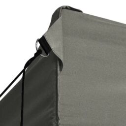 Berkfield Home Professional Folding Party Tent with 4 Sidewalls 3x4 m Steel Anthracite in Black - thumbnail 5