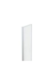 Living and Home 28cm W x 118cm H Metal Frame Rectangular Door Hanging Mirror Dressing Wall Mirror, White - Size: 28 cm W x 118 cm H - thumbnail 2