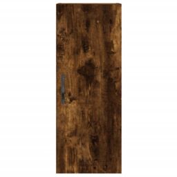 Berkfield Home Highboard Smoked Oak 34.5x34x180 cm Engineered Wood in Brown - thumbnail 6