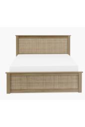 Julian Bowen Padstow Rattan Effect Ottoman Storage Bed in Natural - Size: Double - thumbnail 4