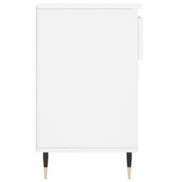 Berkfield Home Shoe Cabinet White 102x36x60 cm Engineered Wood - Size: 102 x 36 x 60 cm - thumbnail 7