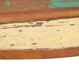 Berkfield Home Round Table Top 50 cm 15-16 mm Solid Reclaimed Wood - thumbnail 5