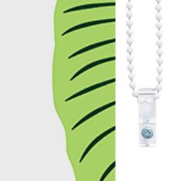 Berkfield Home Shower Roller Blind 90x240 cm Fabric Width 86 cm in Green - thumbnail 8