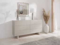 Vente-unique 6-Drawer Chest Of Drawers - MDF - Beige - LUDIMA - thumbnail 3