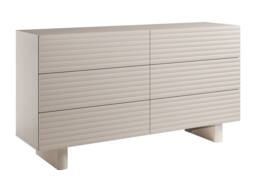 Vente-unique 6-Drawer Chest Of Drawers - MDF - Beige - LUDIMA - thumbnail 5
