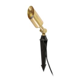 Netlighting Andy Outdoor Satin Gold Spike Lamp IP65 GU10