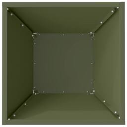 Berkfield Home Gorgeous 5 pcs Olive green 35 x 35 x 15 cm Steel - thumbnail 9