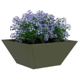Berkfield Home Gorgeous 5 pcs Olive green 35 x 35 x 15 cm Steel