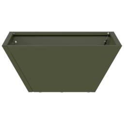 Berkfield Home Gorgeous 5 pcs Olive green 35 x 35 x 15 cm Steel - thumbnail 6