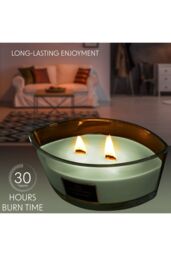 Deco Express Woodwick Candles - Let It Snow in Green - thumbnail 4