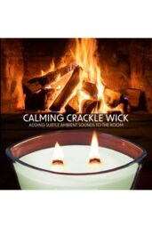 Deco Express Woodwick Candles - Let It Snow in Green - thumbnail 2