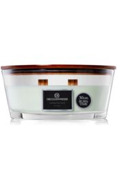 Deco Express Woodwick Candles - Let It Snow in Green - thumbnail 1