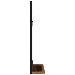 Berkfield Home Bathroom Mirror Old Wood 50x12x60 cm Engineered Wood in Brown - Size: 50 x 12 x 60 cm - thumbnail 6