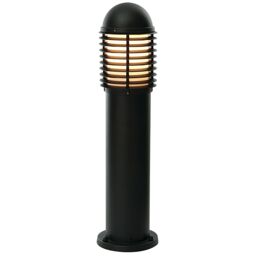 Loops 2 PACK Outdoor IP44 Bollard Light Matt Black 650mm LED Lamp Post Garden Driveway - thumbnail 2