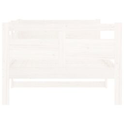 Berkfield Home Day Bed White Solid Wood Pine 90x200 cm - thumbnail 6