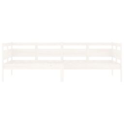 Berkfield Home Day Bed White Solid Wood Pine 90x200 cm - thumbnail 5