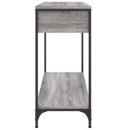 Berkfield Home Console Table Grey Sonoma 100x34.5x75 cm Engineered Wood - thumbnail 7