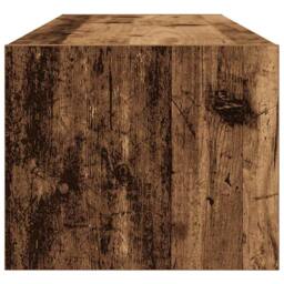 Berkfield Home TV Cabinets 2 pcs Old Wood 100x31x25.5 cm Engineered Wood in Brown - thumbnail 8