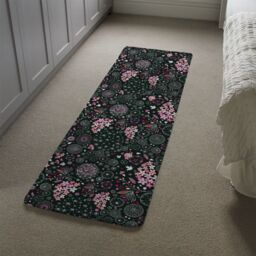 Benjamin Tate Design Different Flowers Shapes & Birds Runner Rug in Natural - Size: 67 cm x 230 cm - thumbnail 4