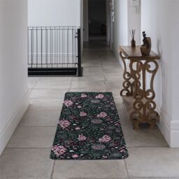 Benjamin Tate Design Different Flowers Shapes & Birds Runner Rug in Natural - Size: 67 cm x 230 cm - thumbnail 3