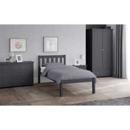 Ashfield Clean Anthracite 4 Drawers Chest in Dark Grey - thumbnail 2