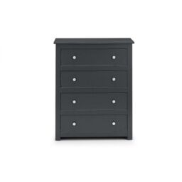Ashfield Clean Anthracite 4 Drawers Chest in Dark Grey - thumbnail 4