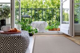 RugsX Sisal Bordero Rug in Brown - Size: 140 cm x 190 cm - thumbnail 2