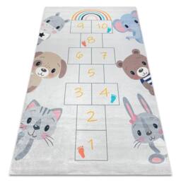 RugsX Bambino Rug in Grey - Size: 80 cm x 150 cm - thumbnail 1