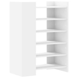 Berkfield Home Shoe Cabinet White 74.5x37.5x100 cm Engineered Wood - thumbnail 6