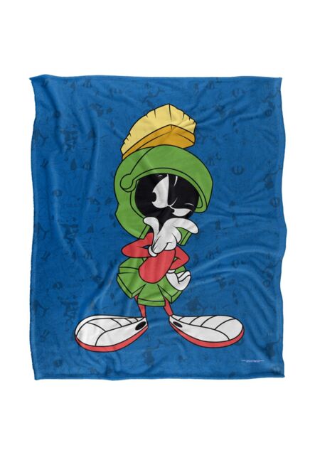 Warner Brothers Looney Tunes Officially Licensed Silky Touch Super Soft Throw Blanket 152 x 127 cm in White - image 1