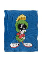 Warner Brothers Looney Tunes Officially Licensed Silky Touch Super Soft Throw Blanket 152 x 127 cm in White - thumbnail 1