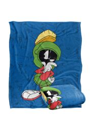Warner Brothers Looney Tunes Officially Licensed Silky Touch Super Soft Throw Blanket 152 x 127 cm in White - thumbnail 2