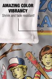 Steven Rhodes My First Zombie Apocalypse Super Soft Throw Blanket - Size: Small - thumbnail 5