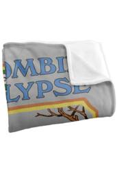 Steven Rhodes My First Zombie Apocalypse Super Soft Throw Blanket - Size: Small - thumbnail 4