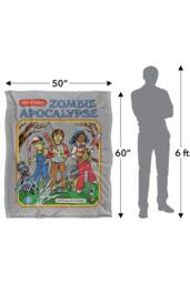 Steven Rhodes My First Zombie Apocalypse Super Soft Throw Blanket - Size: Small - thumbnail 3
