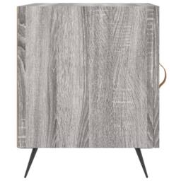 Berkfield Home Modern Bedside Cabinets 2 pcs Grey Sonoma 40x40x50 cm Engineered Wood - Size: 40 x 40 x 50 cm - thumbnail 7