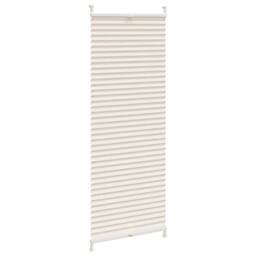 Berkfield Home Plisse Blind 60x100cm Creme in Cream - Size: 60x100 cm - thumbnail 1