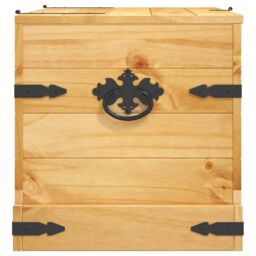 Berkfield Home Storage Chest Mexican Pine Corona Range 91x49.5x47 cm in Brown - thumbnail 5