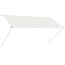 Berkfield Home Retractable Awning 250x150 cm Cream in Beige - thumbnail 2